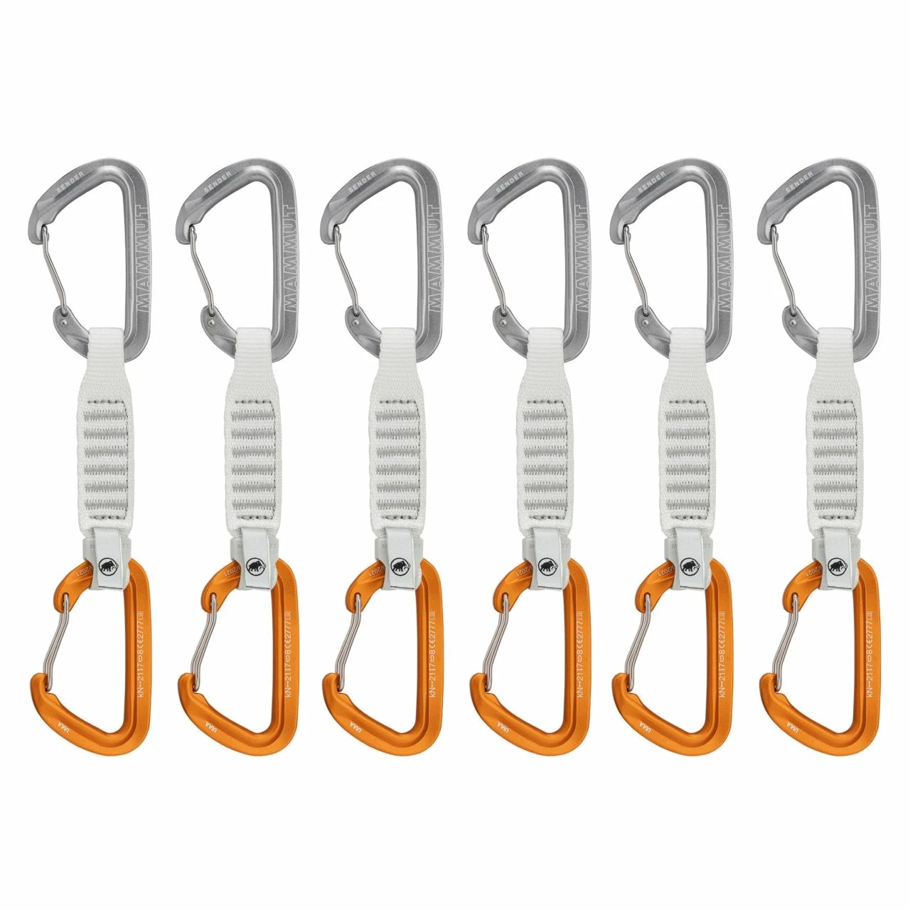 Mammut Sender Wire 12 Cm Quickdraw - 6-Pack