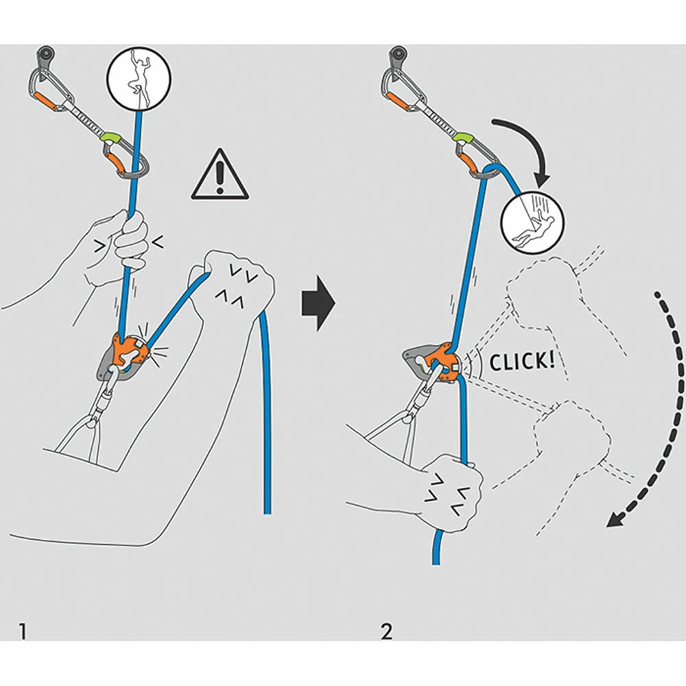 Climbing Technology Click-Up+ Belay Device & HMS - Image 5