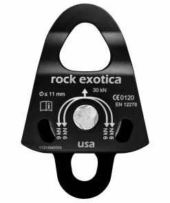 Rock Exotica Mini Machined Pulley - Double Sheave